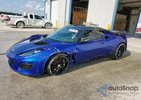 2016 Lotus Evora Gt z USA, uszkodzony, nr VIN SCCLMDDN0MHA10373